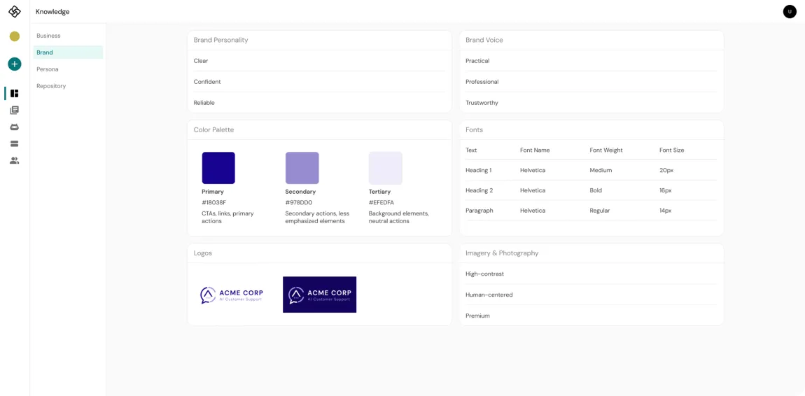 SproutMe Knowledge - business context and brand guidelines SproutMe Knowledge - business context and brand guidelines